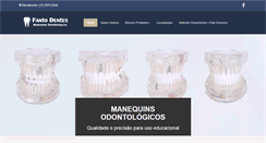 Desktop Screenshot of fantodentes.com.br